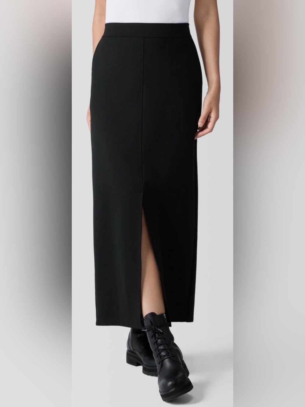 EILEEN FISHER WASHABLE FLEX PONTE SKIRT! - Picture 10 of 13
